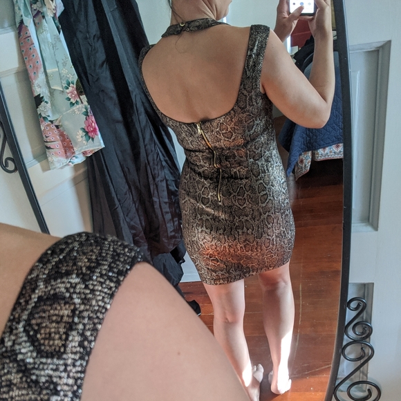 GUESS Snakeskin Dress - Picture 5 of 6